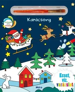 Pre deti a mládež - ostatné Karácsony - Ecset, víz, varázslat