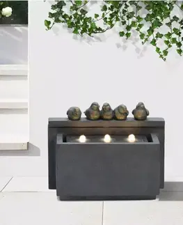 Záhradné dekorácie Záhradná fontána  WXF2206161+LED