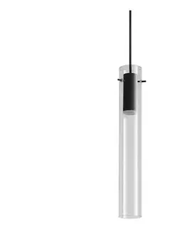 Svietidlá Ideal Lux - LED Luster na lanku FLAM LED/10W/230V pr. 6 cm CRI 90 číra 321059