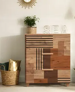 Komody Komoda Leva Gravis Colorblock