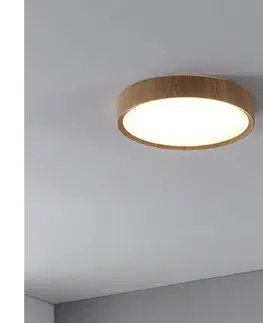 Svietidlá Eglo 901126-LED Kúpeľňové stropné svietidlo MUSURITA LED/14,6W/230V IP44 béžová 901126