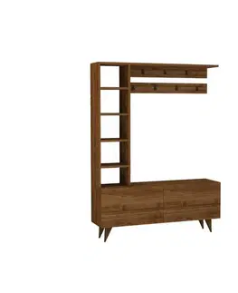 Nemý sluha Predsieňová zostava Hale Walnut