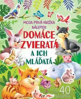 Nalepovačky, vystrihovačky, skladačky Domáce zvieratá a ich mláďatá