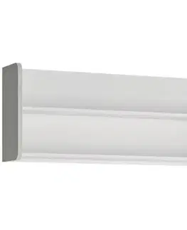 Kancelárske police Polička Flexi Flxp02 Biela Alpin/Cool Grey