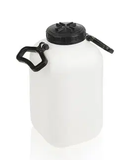 Zavlažovače Kinekus Barel 25l plastový, široké hrdlo 11,5cm, biely