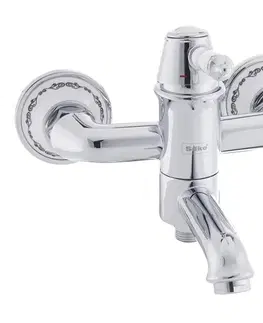 Kúpeľňové batérie Vaňová batéria SIKO Provence bez sprchového setu 150 mm chróm SIKOBSPV222 SIKOBSPV222