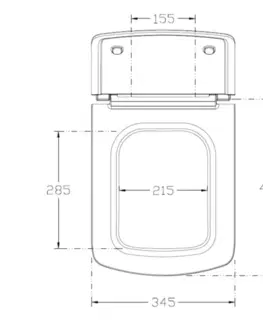 WC dosky ISVEA - PURITY WC sedátko, SLIM, Soft Close, biela 40S10200I