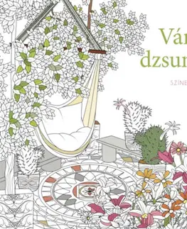 Maľovanky pre dospelých Városi dzsungel - Színezőkönyv