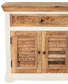Komody Komoda Agni 90x90x45 indický masív mango