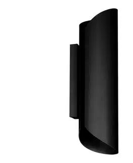 Svietidlá  Nástenné svietidlo BARBOS 2xG9/8W/230V čierna 3144