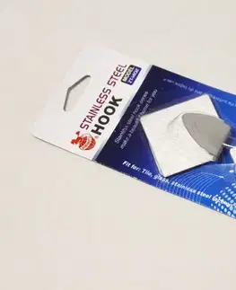 Vešiaky MAKRO - Háčik nerez sada 2ks