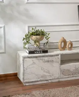 TV stolíky TV stolík Vanguard - Fressia Marble