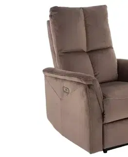 Kreslá Relaxačné kreslo Neptun Velvet
