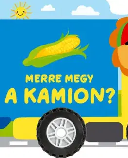 Leporelá, krabičky, puzzle knihy Merre megy a kamion?