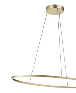 Svietidlá Redo 01-3338 - LED stmievateľný luster na lanku LEO LED/48W/230V bronzový 01-3338