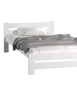 Postele pre dievčatá Posteľ Agata 90x200 Biela