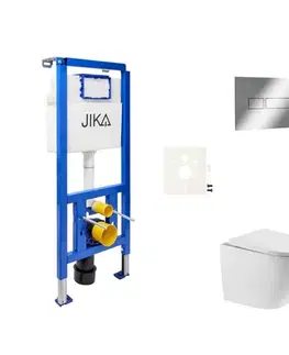 Záchody Závěsný WC set do lehkých stěn / předstěnová SAT SIKOJSTOR67CR SIKOJSTOR67CR