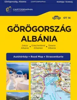 Do auta Görögország, Albánia autótérkép