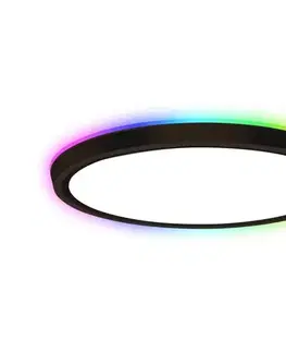 Svietidlá  NEO 07166-B40-LED RGBCCT Stmievateľné svietidlo 50W/230V Wi-Fi Tuya černá+DO 07166-B40
