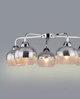 Moderné lampy do obývačky Stropné svietidlo Cromina 5x60w E27 Chróm