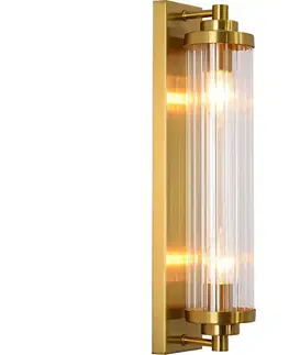 Svietidlá Light Prestige Nástenné svietidlo LORENZO 2xE14/40W/230V zlaté LP-2960/1W GD