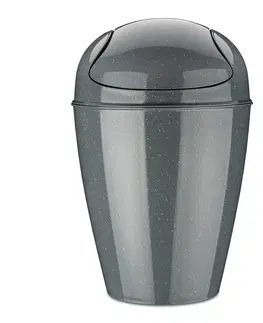 Kúpeľňový nábytok Koziol Kôš Swing Top M Organic sivá, 12 l, 29 x 29 x 44,6 cm