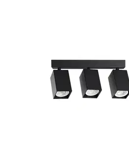 Svietidlá Ideal Lux - LED bodové svietidlo DYNAMITE 3xGU10/7W/230V CRI 90 čierne 371276