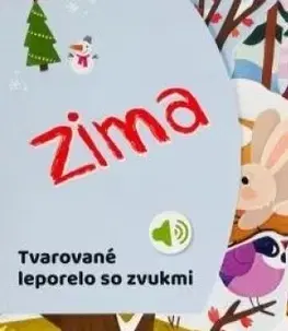 Zvukové knihy Zima - Tvarované leporelo so zvukmi