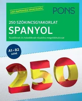 Gramatika a slovná zásoba PONS 250 Szókincsgyakorlat Spanyol - Iván Reymóndez Fernández,Zsuzsanna Szalay