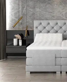 Manželské postele CEDRIK 06 polohovacia posteľ 140x200, Grande 81