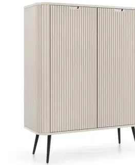 Komody do spálne Komoda Zova K-103 cashmere