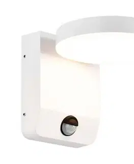 Záhradné lampy  LED Vonkajšie nástenné svietidlo so senzorom LED/17W/230V 3000K biela 2954