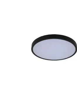 Svietidlá Rabalux 71436 - LED Kúpeľňové stropné svietidlo ALENZO LED/18W/230V IP44 čierna 71436