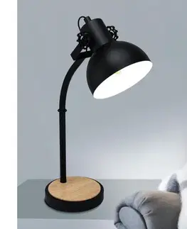 Lampy Eglo 43165 - Stolná lampa LUBENHAM 1xE27/28W/230V 43165