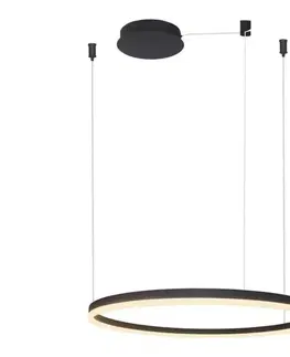 Svietidlá Azzardo  -LED Stmievateľný luster na lanku HALO LED/54W/230V pr. 80 cm čierna 