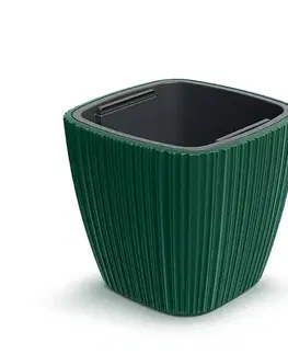 Kvetináče a truhlíky DBOS400-2411U plastový kvetináč 39 cm borovicovo zelená