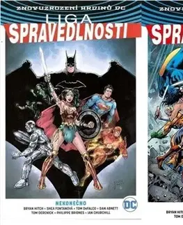 Komiksy Liga spravedlnosti 4: Nekonečno (CZ + US obálka) - Bryan Hitch