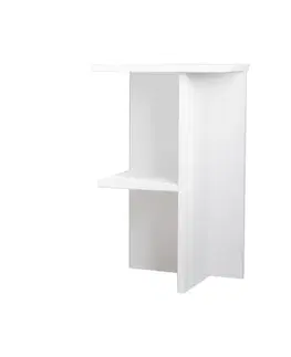 Nočné stolíky Nočný stolík Leray - White