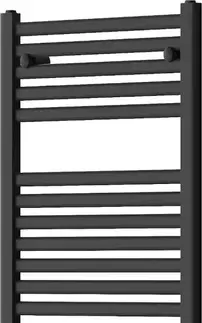 Radiátory do kúpeľne MEXEN - Hades vykurovací rebrík/radiátor 1200 x 500 mm, 562 W, čierna W104-1200-500-00-70