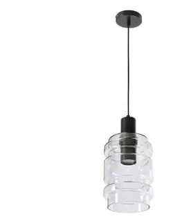 Svietidlá  Závesný luster RADON na lanku 1xE27/40W/230V číry 31-45294