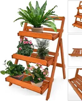Stojany na kvetiny Kvetinový regál D3758 Dekorhome