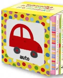 Leporelá, krabičky, puzzle knihy Knižnička: Prvé knižky pre bábätko - Stella Baggott