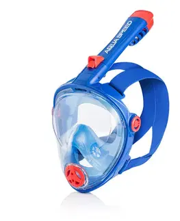 Potápačské okuliare a masky Detská potápačská maska Aqua Speed Spectra 2.0 Kid blue - S