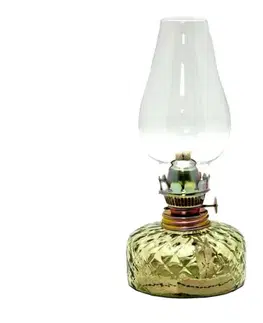 Lampy Floriánova huť Petrolejová lampa JOSEFÍNA 22 cm lesná zelená 110-0290-0000-12-03-000