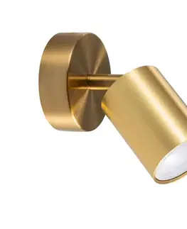 Svietidlá  LED RGBW stmievateľné nástenné bodové svietidlo GOLDIE 1xGU10/4,8W/230V zlaté SA2134+AI2382