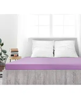 Plachty 4Home jersey prestieradlo Ideál fialová, 60 x 120 cm