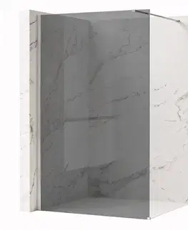 Sprchové dvere REA/S - Sprchová zástena Flexi Grey / Chrome 90 KPL-K99085