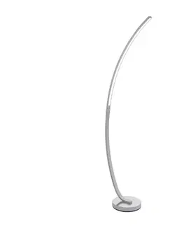 Lampy Eglo 55007 - LED Stmievateľná stojacia lampa LED/14W/230V matný chróm 55007
