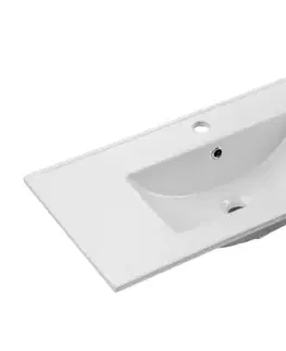 Umývadlá ArtCom Keramické umývadlo CFP-8009 DANCE 80 | 2080RB  biely lesk 80 cm