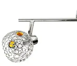 Stropná svetla Stropná bodová lampa ARON 3xG9 Candellux